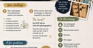 A Creative Photography and Writing Challenge