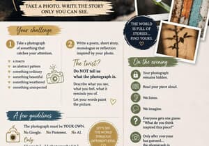 A Creative Photography and Writing Challenge