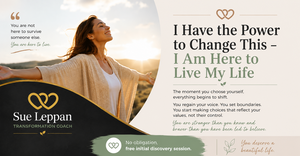 I Have the Power to Change This - I Am Here to Live My Life