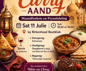 11 July 2026: Indian Curry Night