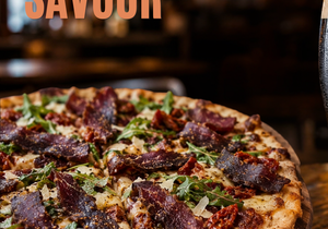 Wood-Fired Pizza with Premium Beef Biltong