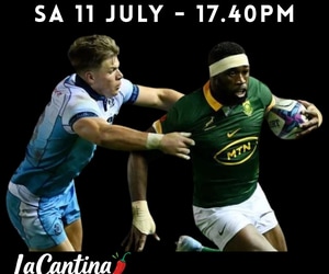 Springboks vs Scotland - Live at La Cantina Stanford!