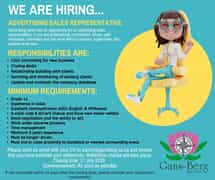 WE'RE HIRING!