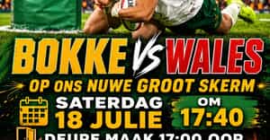 Springboks vs Wales LIVE at Birkenhead Boothengelklub!