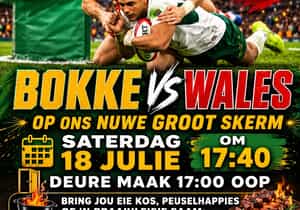 Springboks vs Wales LIVE at Birkenhead Boothengelklub!