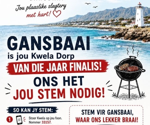 Stem vir Gansbaai!