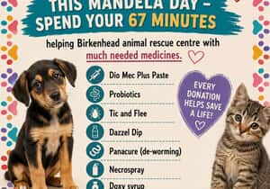 SPEND YOUR 67 MINUTES WITH BARC THIS MANDELA DAY!