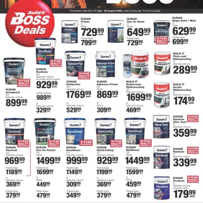 DURAM PAINT SPECIALS ARE HERE!