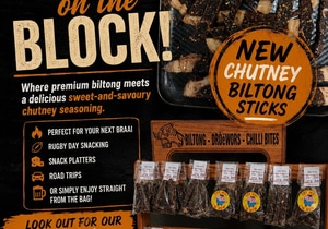 New Chutney Biltong Sticks