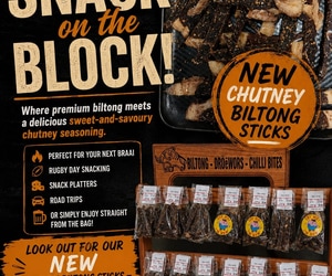 New Chutney Biltong Sticks
