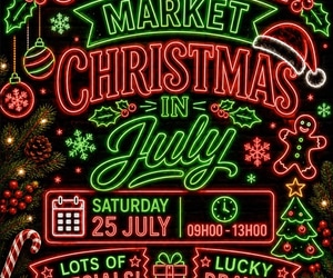 Christmas in July at Gansbaai Market!