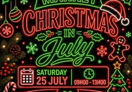 Christmas in July at Gansbaai Market!