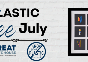 Plastic Free July at the Great White House Restaurant