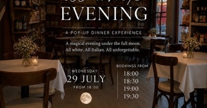 Full Moon All White Italian Evening in Hermanus