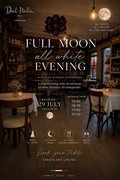 Full Moon All White Italian Evening in Hermanus
