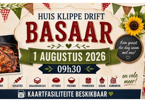 Huis Klippe Drift Basaar - 1 August 2026