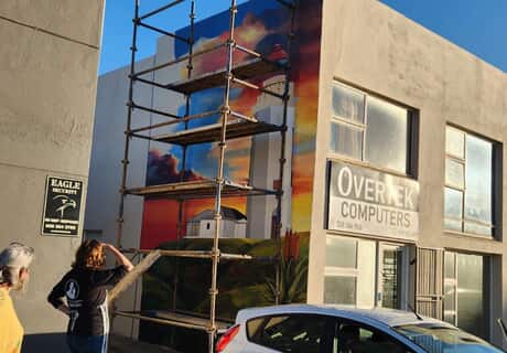 New Lighthouse Mural Beautifies Gansbaai