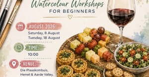 Watercolour and Wine Workshop