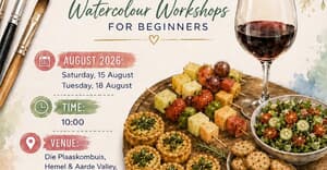 Watercolour and Wine Workshop
