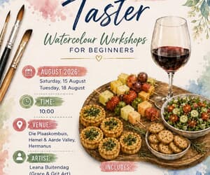 Watercolour and Wine Workshop
