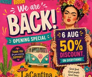 La Cantina Stanford Reopens 6 August 2026