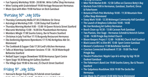 Overstrand Tourism Diary: 29 July - 2 Aug 2026