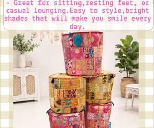 Handmade Bohemian Pouffes