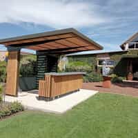 Steel Frame - Outdoor Bar