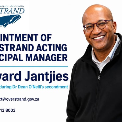 Appointment of Overstrand Acting Municipal Manager