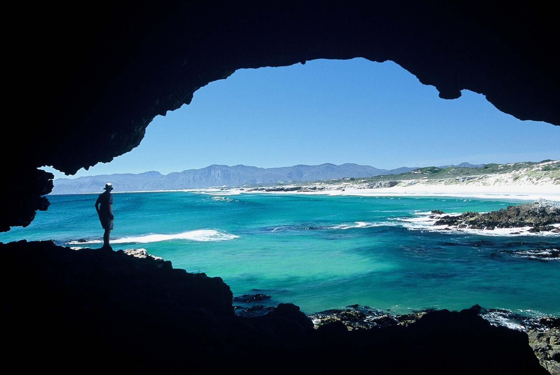 Explore ancient caves in De Kelders, near Gansbaai