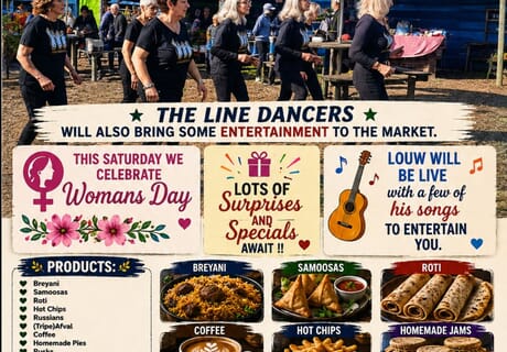 Celebrate Women's Day at the Gansbaai Market!