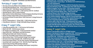 Overstrand Tourism Diary: 5 - 10 Aug 2026