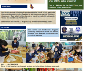 Bredasdorp High School Newsletter 19 | 2026