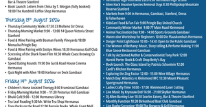 Overstrand Tourism Diary: 12 - 16 Aug 2026