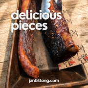 Delicious Biltong Pieces at Jan Biltong