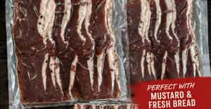 PEPPER PASTRAMI, DONE RIGHT!