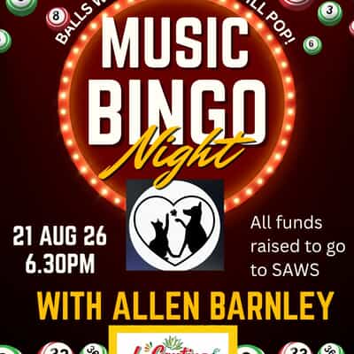 Music Bingo Night with Allen Barnley