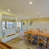 Dining Room - Whale Waters Self Catering Lodge - Xplorio™ Gansbaai