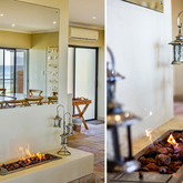 Fireplace Decor - Whale Waters Self Catering Lodge - Xplorio™ Gansbaai