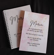 Personalised Bible Journal and Notepad Bundle - R170