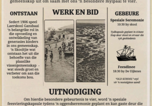 120 JAAR LAERSKOOL GANSBAAI - FEESVIERINGE!