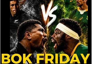Wear Your Green and Gold for the Springboks!