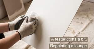 Before You Paint the Whole Lounge… Test It First
