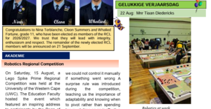 Hoërskool Bredasdorp / Bredasdorp High School - Newsletter 21