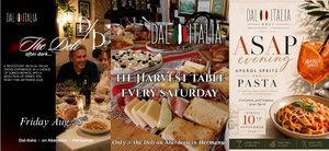 Friday Deli Dining, Saturday Harvest Table and Pasta Night