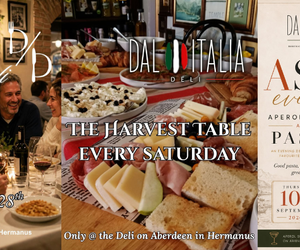 Friday Deli Dining, Saturday Harvest Table and Pasta Night