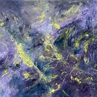 Tocato and Fugue in D Minor (2025) Oil on Canvas 410x510mm R3500 - Art Rouvé - Xplorio™ Gansbaai