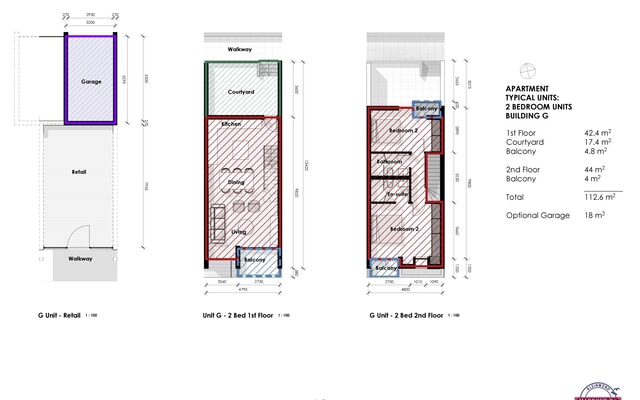 2 Bedroom Apartment Plan