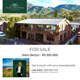 For Sale in Kleinmond - Pam Golding Properties | Whale Coast - Xplorio™