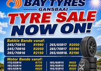 Bakkie and Motor Tyres on Sale